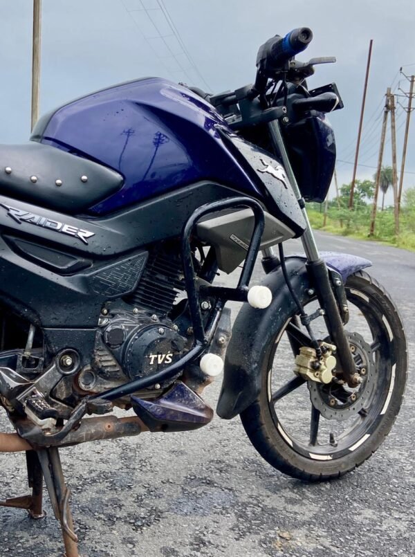 TVS Raider 125 Heavy Duty Crash Guard with Sliders